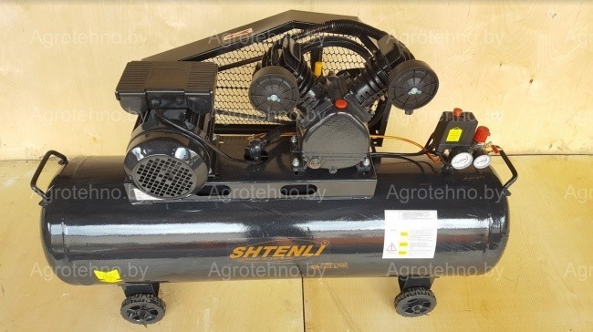 Компрессор Shtenli 160-2 PRO (380 В.160 л. 3,2 кВт. 2 цилиндра)