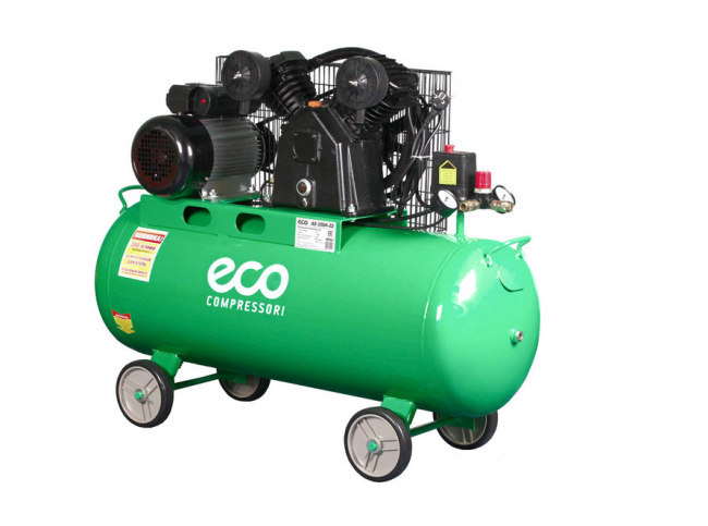 КОМПРЕССОР ECO AE 1004-22 (100 Л, 2,2 КВТ)